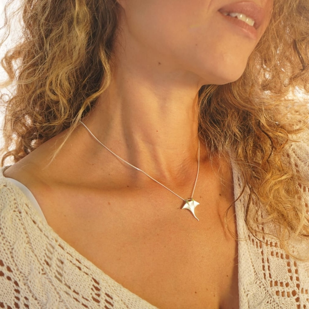 Manta Bianca Halskette (925)