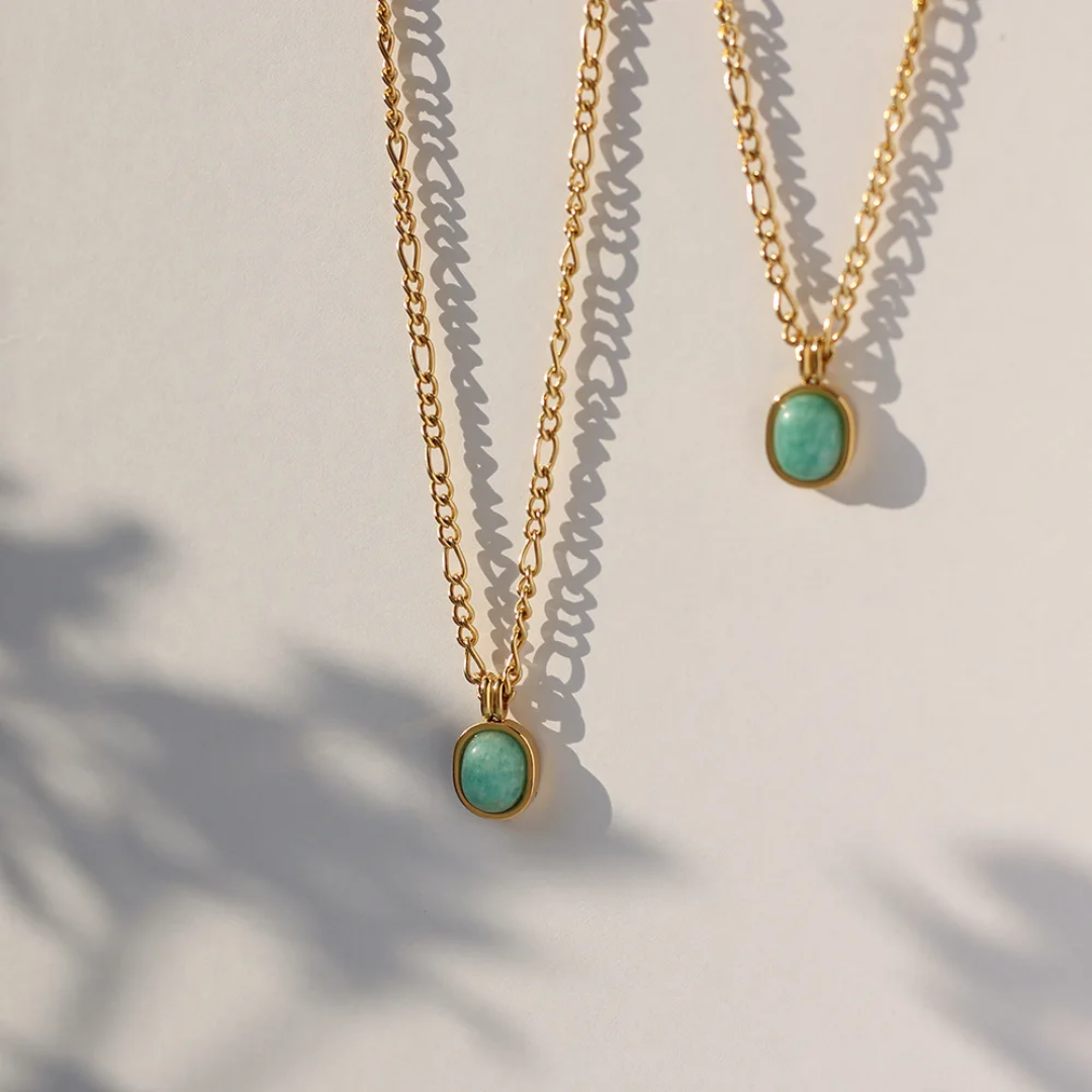 Aguamar Halskette Melara Schmuck