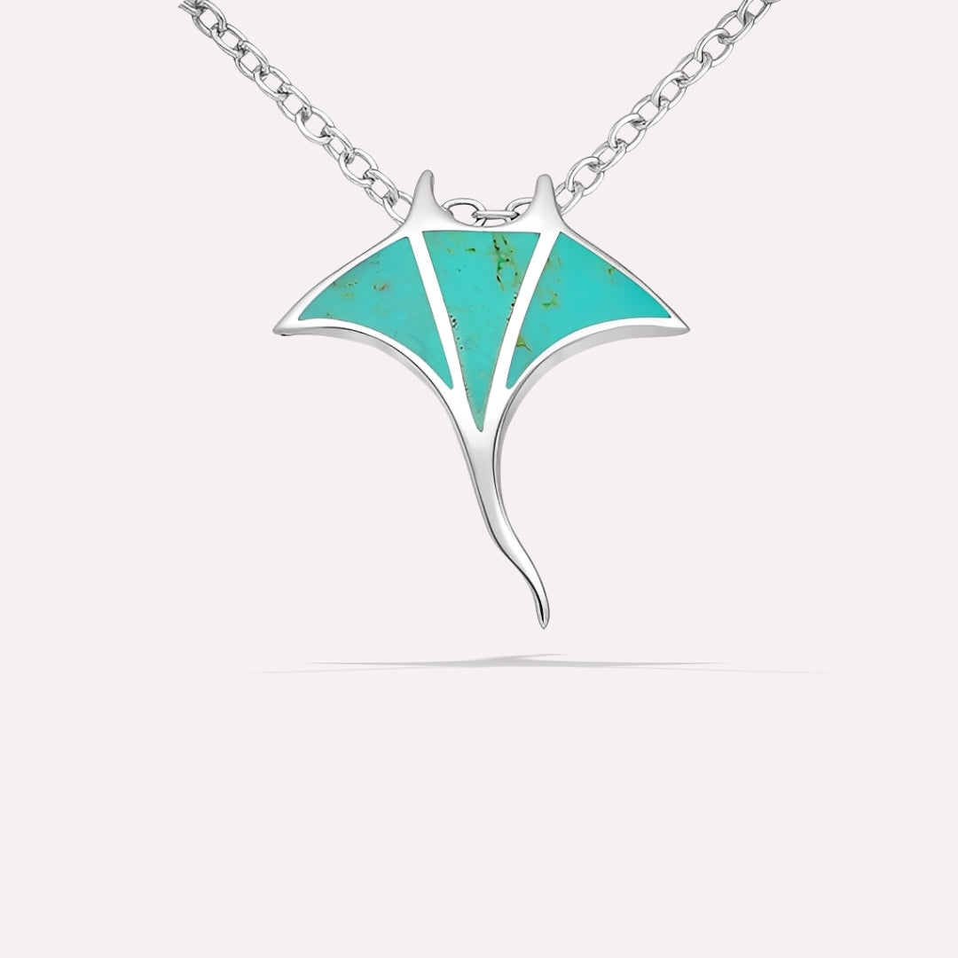 Manta Azzurra Halskette (925)