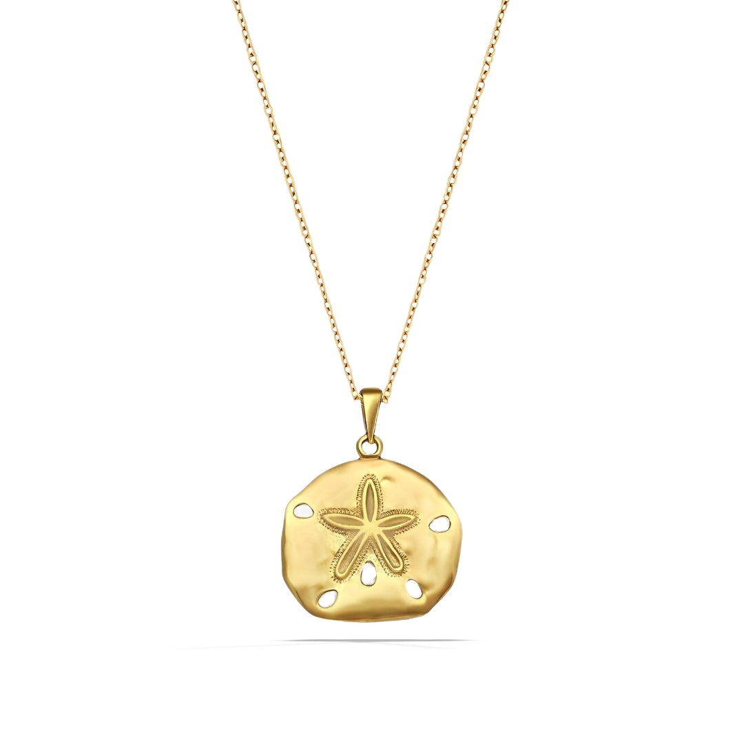Sanddollar Halskette (925)