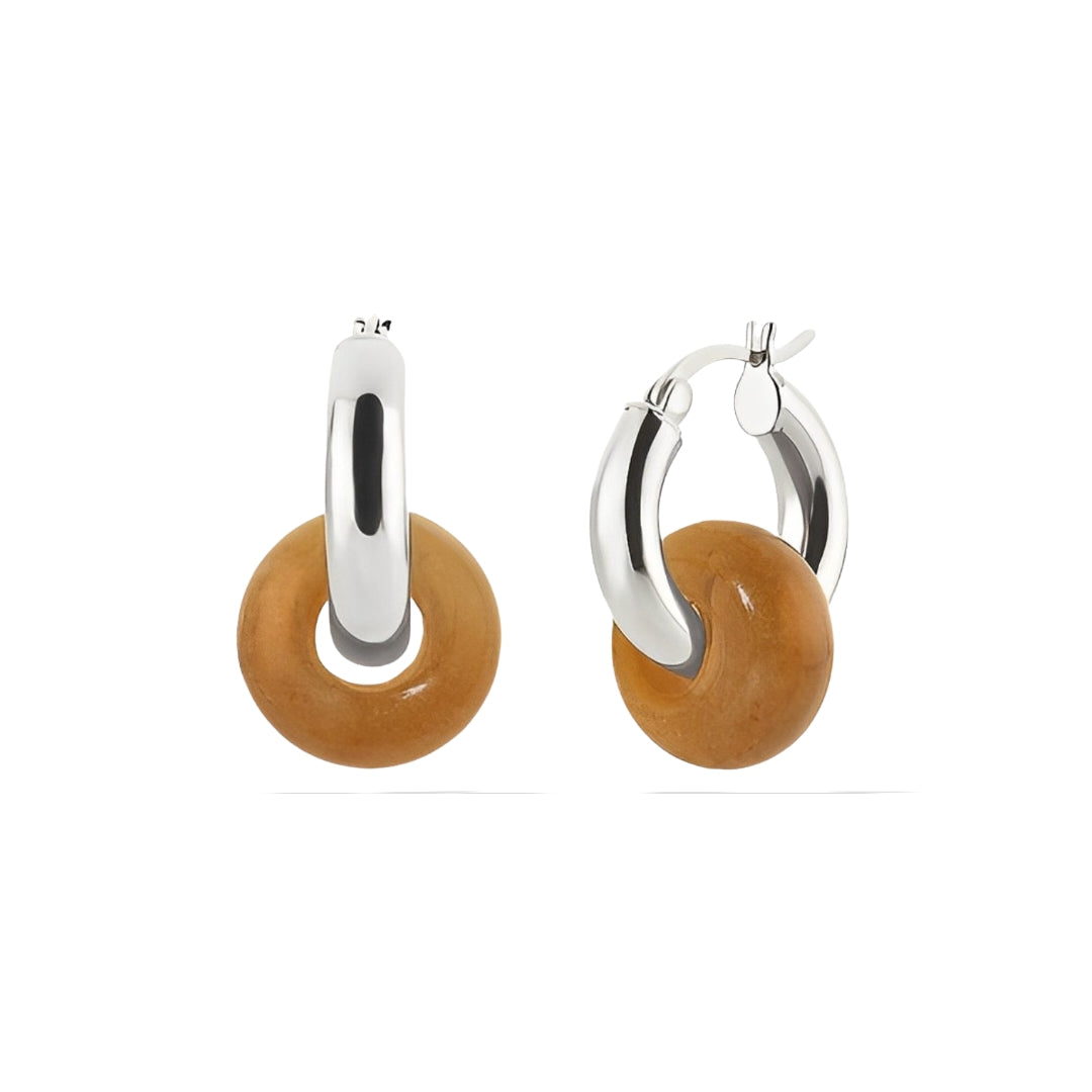 Marbella Orange Ohrringe (925)