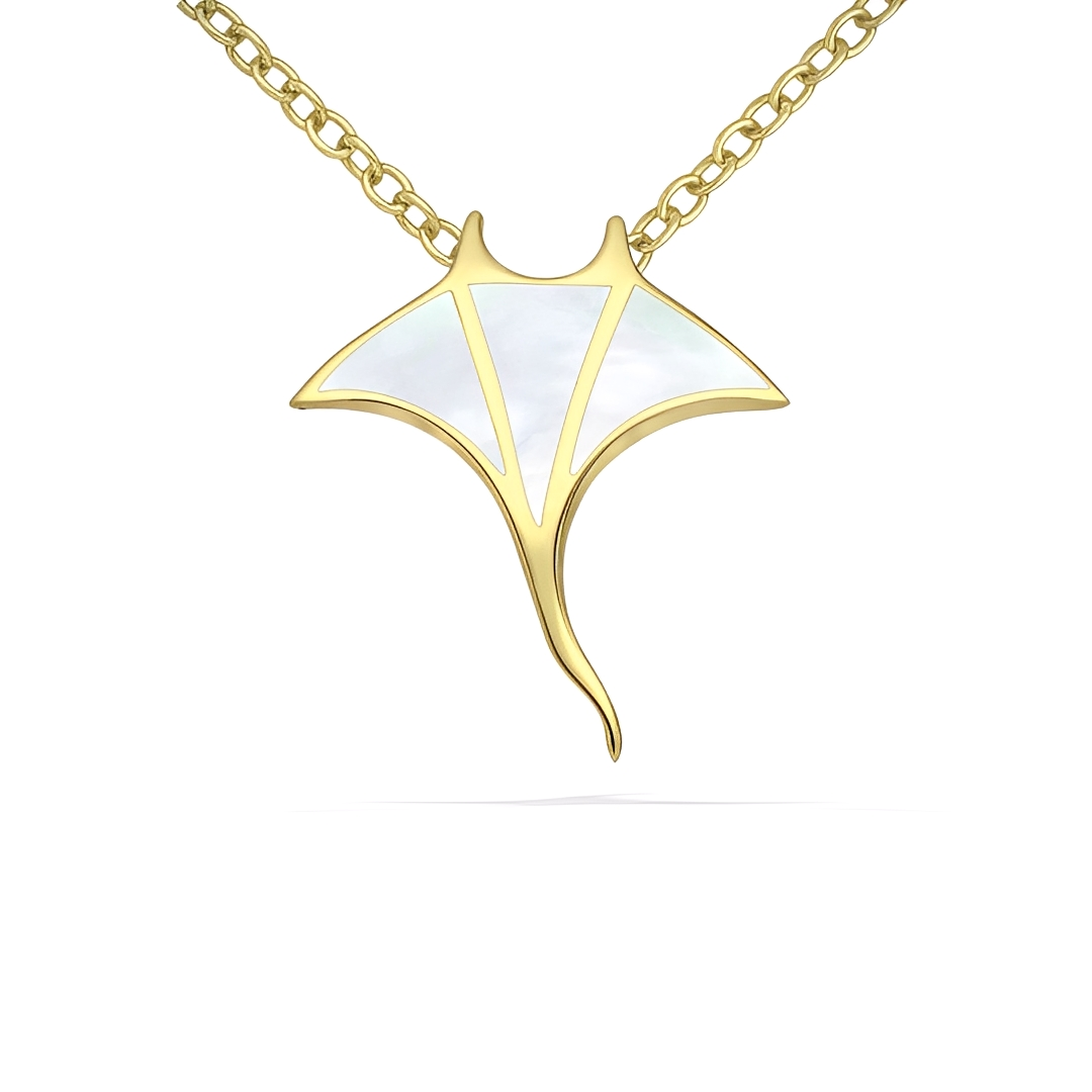 Manta Bianca Halskette