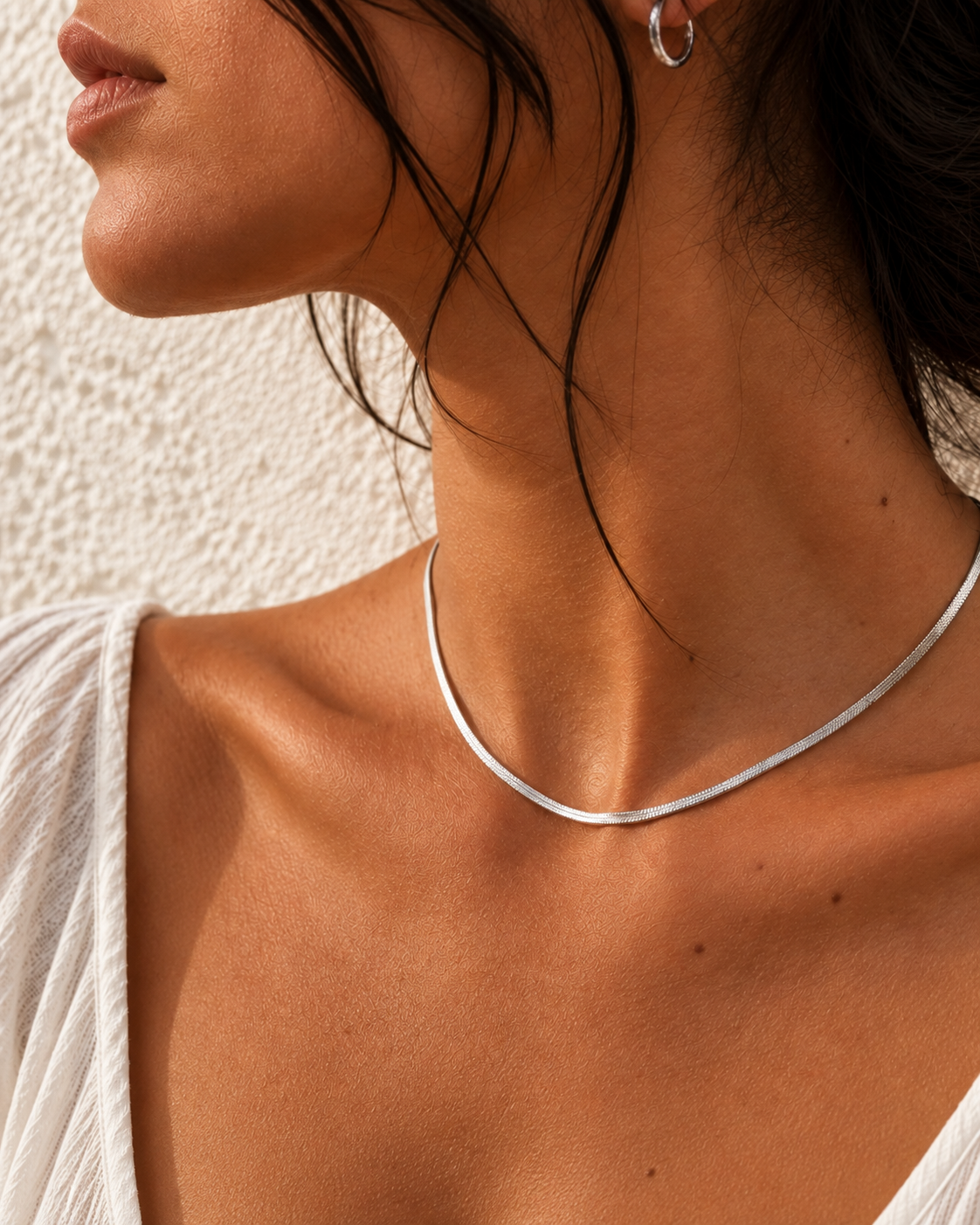 Collana a forma rotonda
