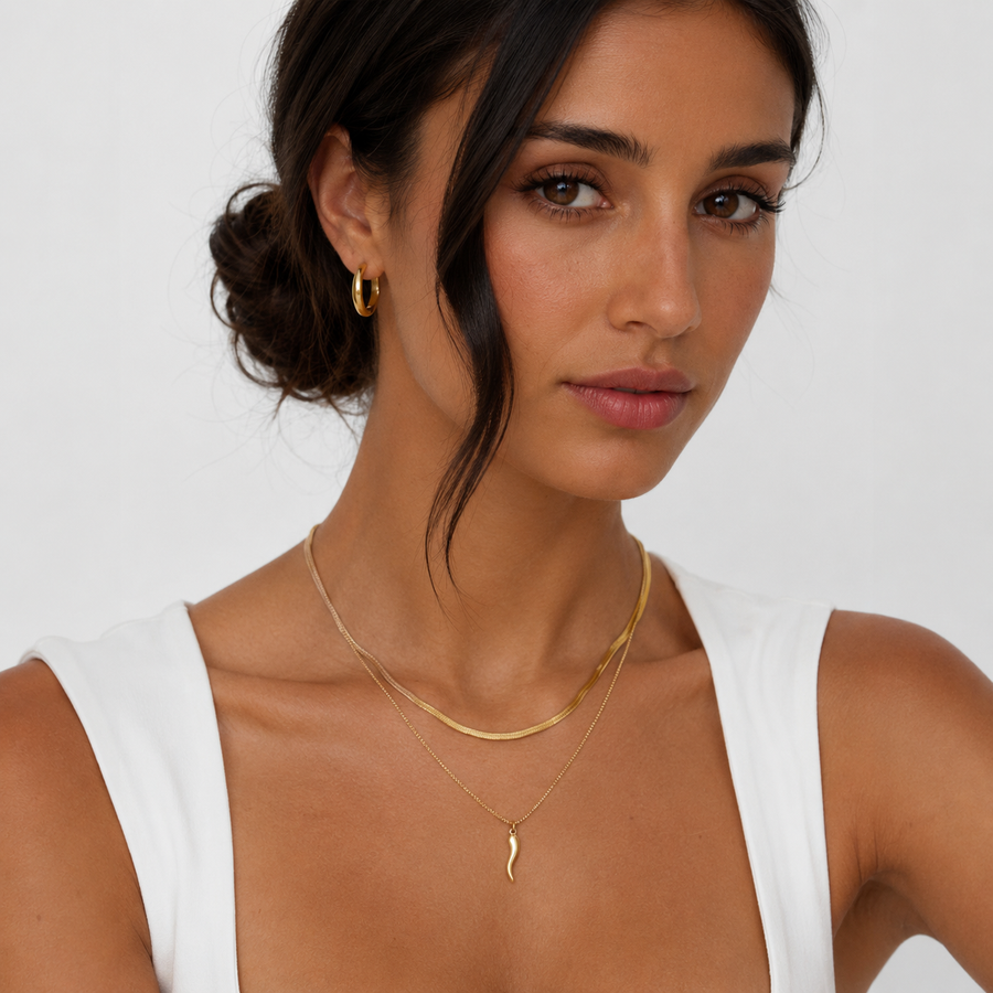 Cornicello Luxe Halskette Melara Schmuck