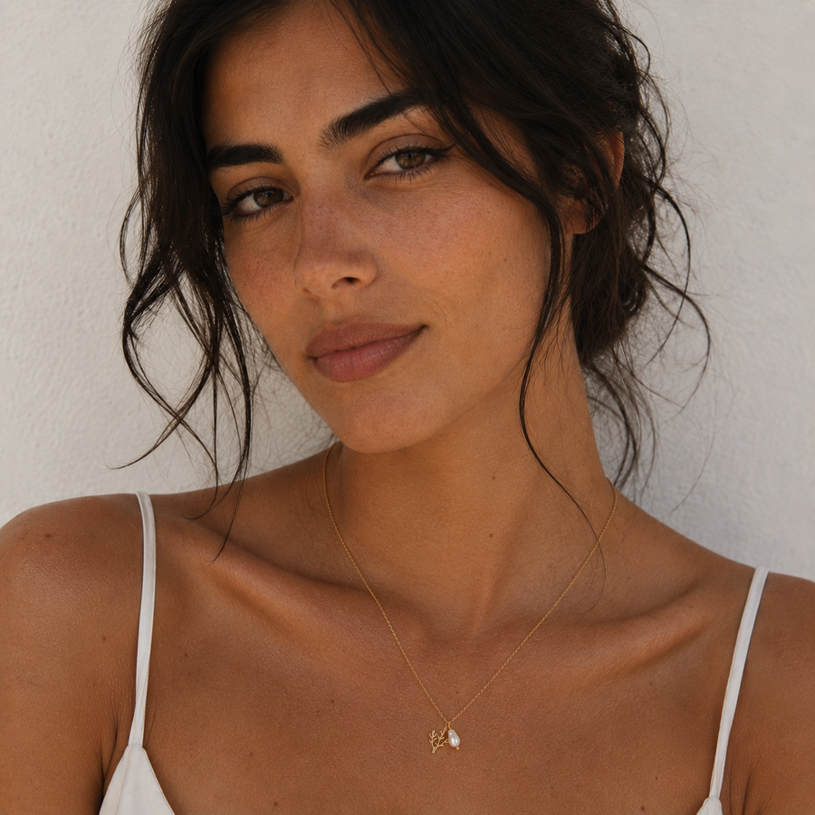 Corallina Halskette MELARA JEWELRY