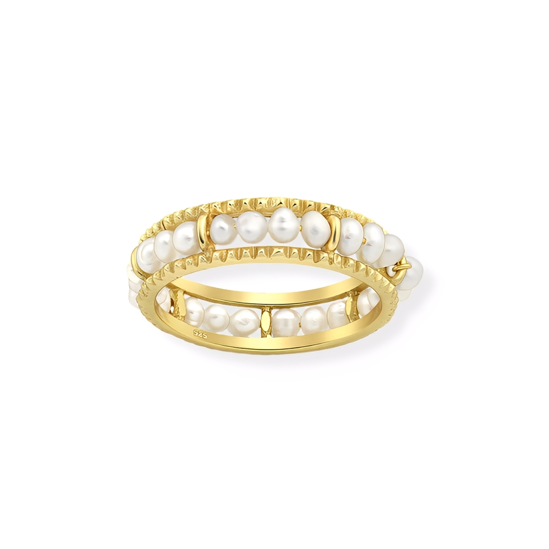 Perla Dorata Ring