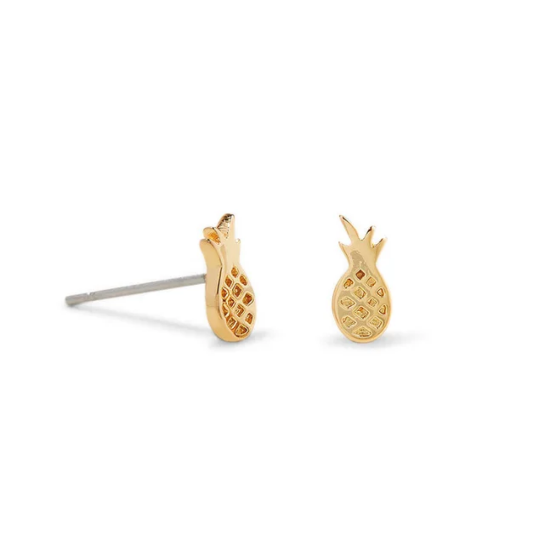Ananas Ohrstecker (925)