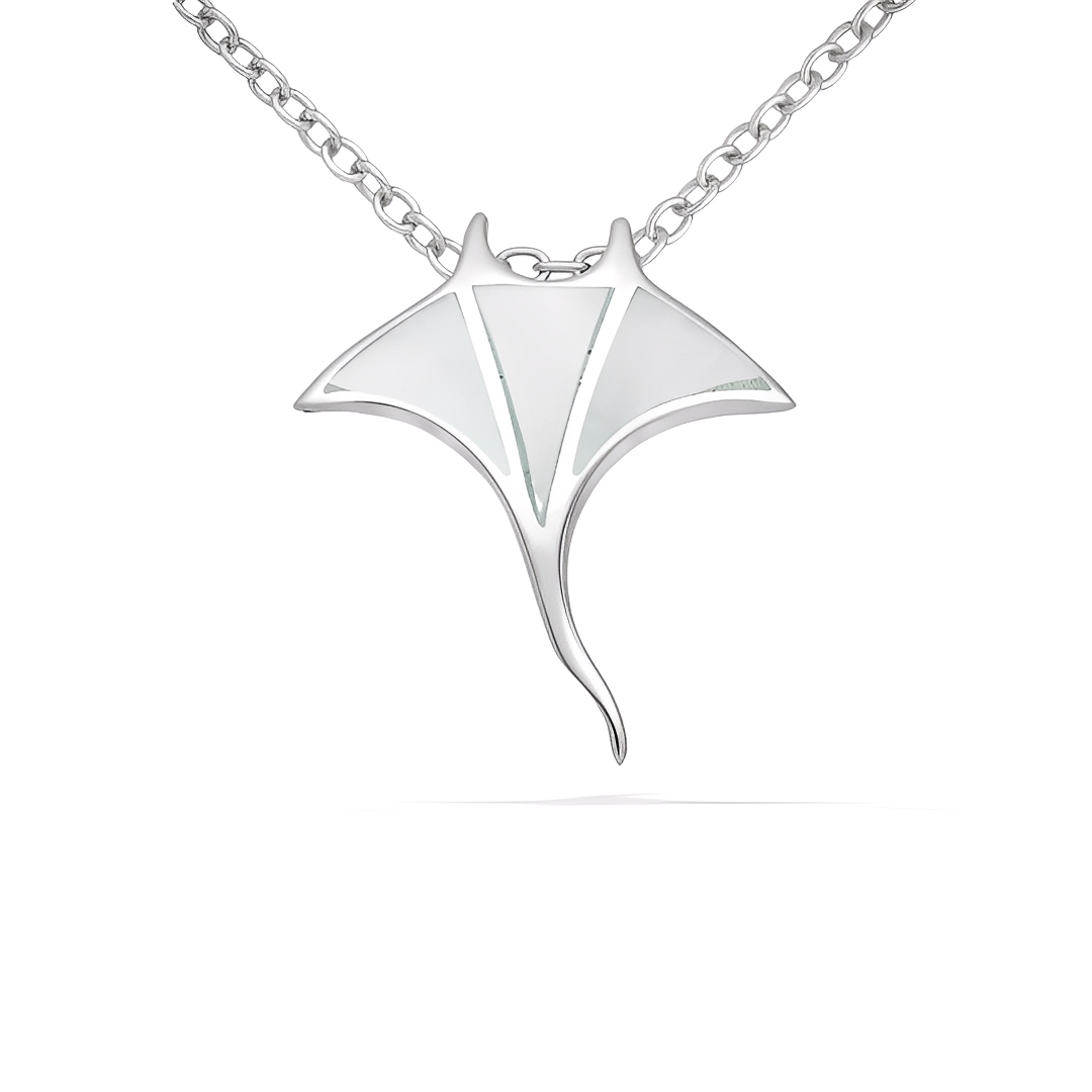 Manta Bianca Halskette