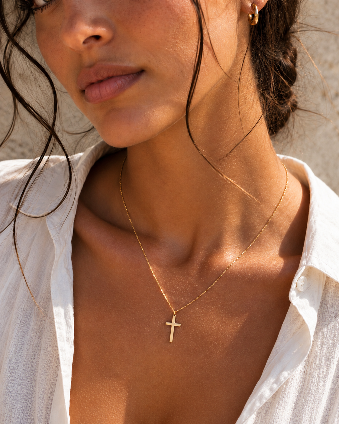Collana con croce